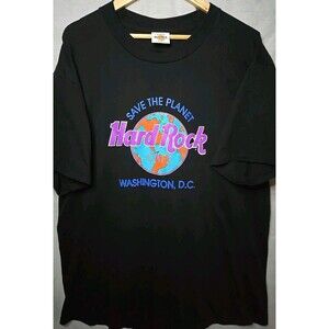 Vtg Hard Rock Cafe Washington DC Single Stitch T-Shirt, Sz XL, Made In The USA